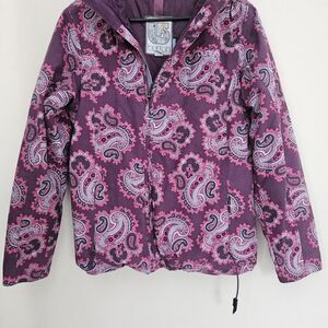Burton Purple and Pink Paisley Ski Jacket
